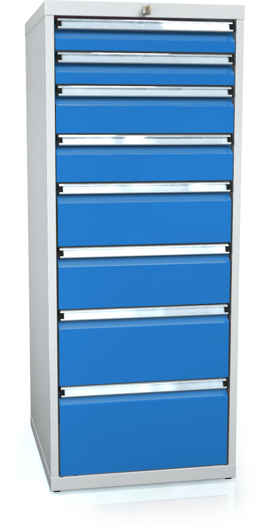 Schubladenschränke 1373 x 555 x 600 - 8x Schubladen